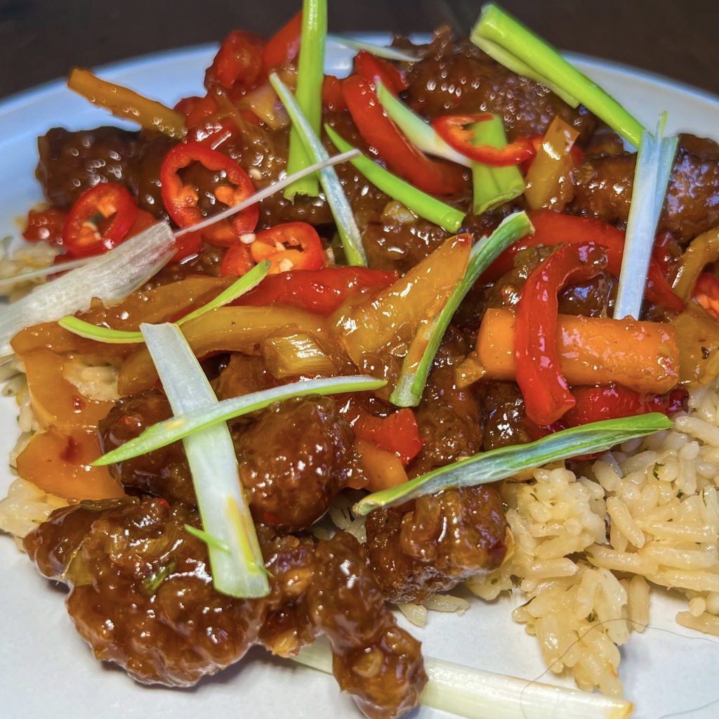 crispy sticky beef