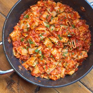 rigatoni amatriciana